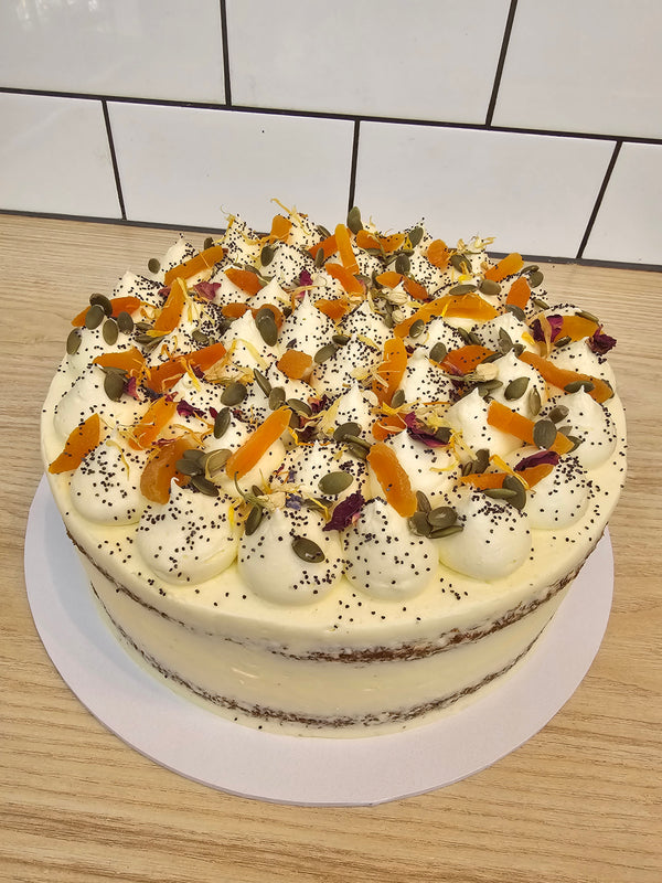 CARROT & WALNUT* CAKE