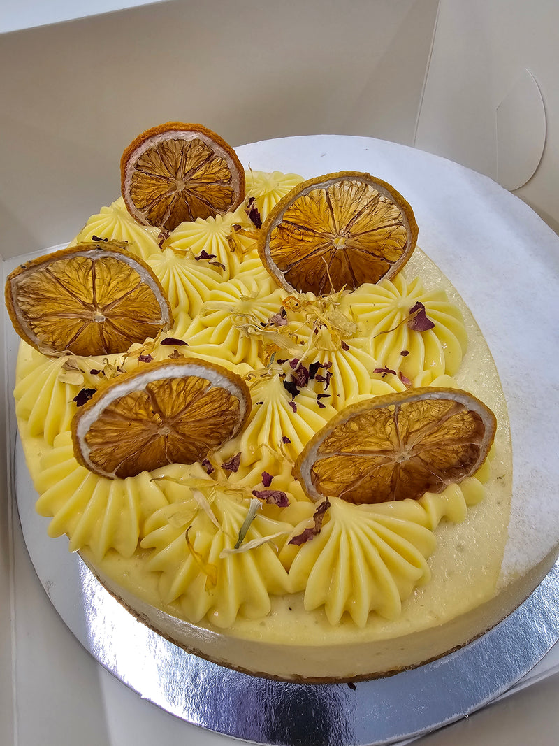 Baked Lemon Curd Cheesecake (GLUTEN FRIENDLY)*